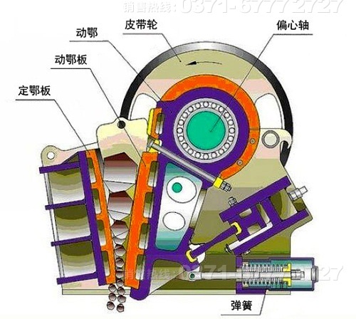 鈉長石破碎機結(jié)構(gòu)圖