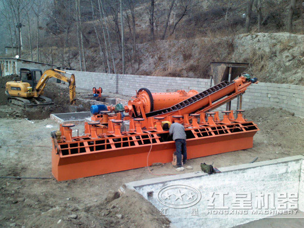 浮選機(jī)現(xiàn)場(chǎng)維護(hù)圖