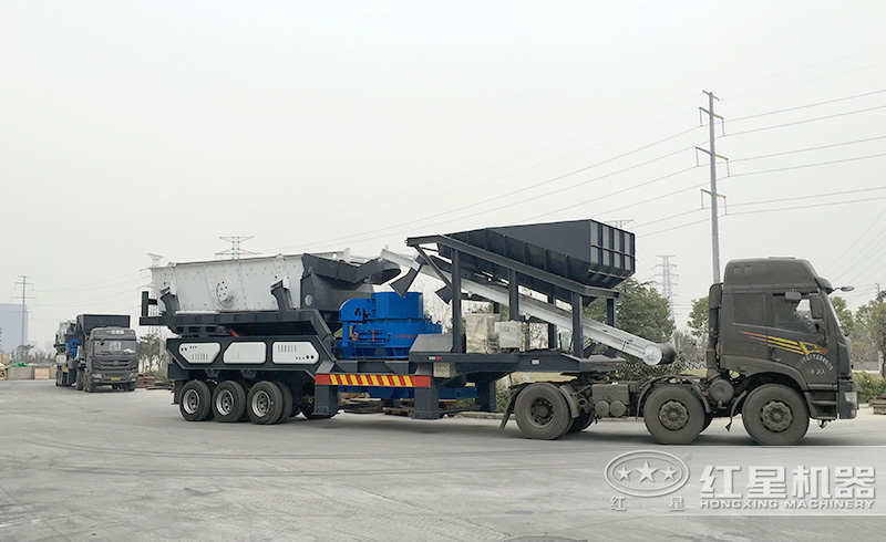 移動(dòng)式砂礫石制砂機(jī)