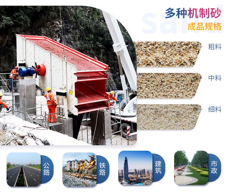 機制砂應用領域廣