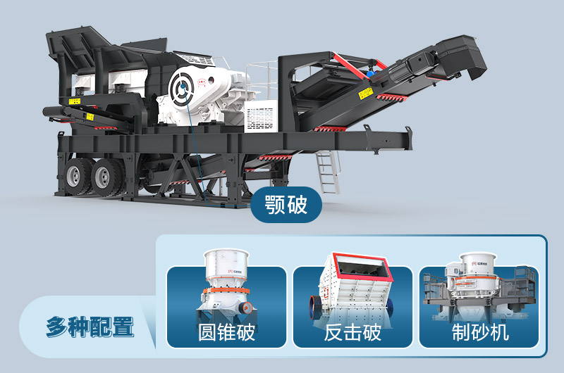 移動式碎石破碎機(jī)配置設(shè)備